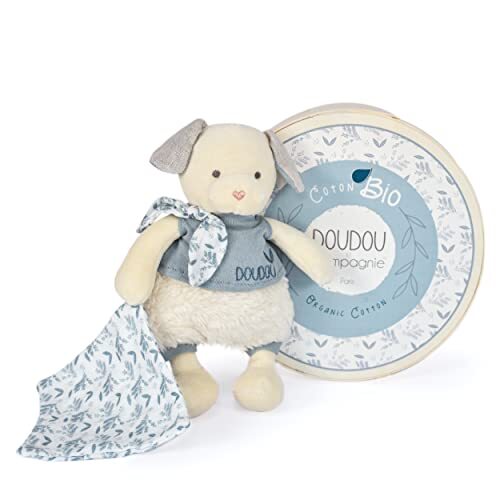 Doudou et Compagnie - Knuffeldier hond - bio - 22 cm - knuffeldier Botanic Bio - DC3964