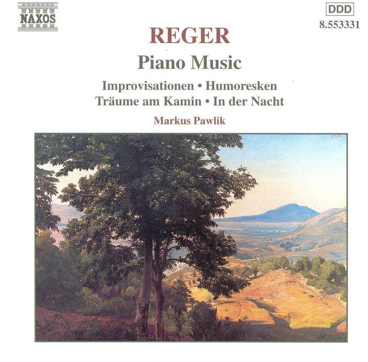 OUTHERE Reger: Improvisationen, Humoresken, etc / Marcus Pawlik