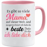 Weltbeste Mama mok cadeau | liefdevolle spreuk mok voor moeder | moeder cadeau | cadeaus voor mama | Moederdagcadeau