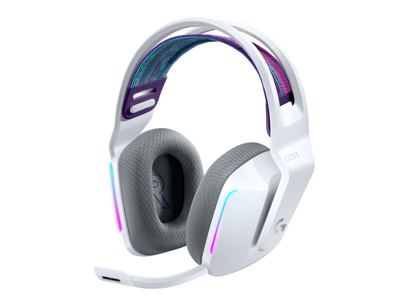Logitech G733 LIGHTSPEED Wireless Gaming Headset - White