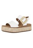 Gabor Sandales compensées Femme Latte Cuir Taille 39