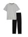 Marks & Spencer Pyjama lang grijs / zwart
