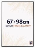 Dutch Frame Factory Fotolijst 67x98 cm Zwart Mat Kunststof