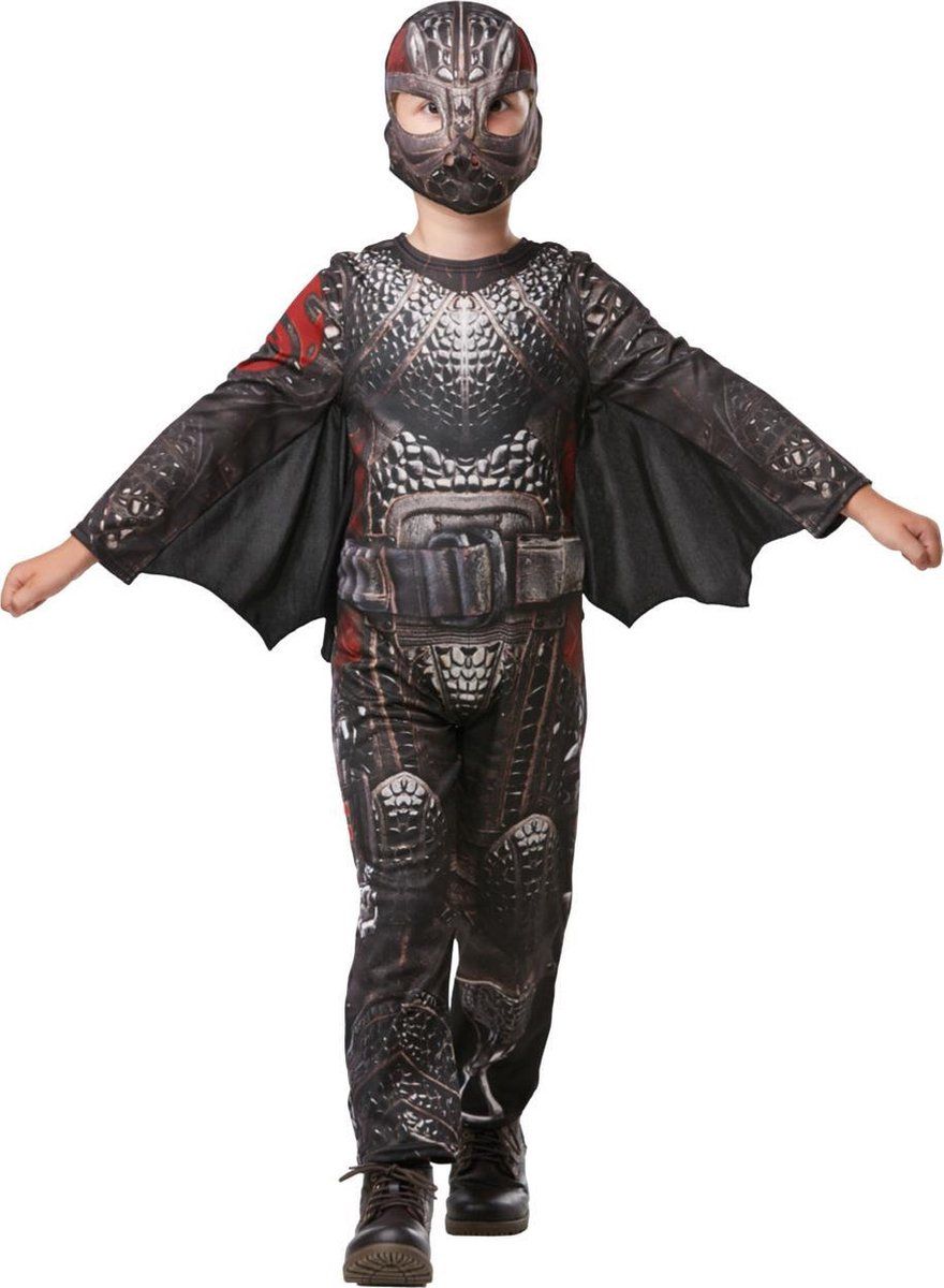 Rubie's Hiccup Battlesuit Junior Verkleedkostuum - Maat 104