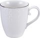 Tokyo Design Studio Nippon White Gouden Rand Mok Thee Kop 8.5x10.2cm 380ml Golven Wit Goud (3 stuks)