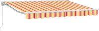 VidaXL Zijde frame meerkleurig 350 x 200 cm polyester met pu-coating