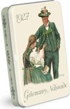 Gütermann Nostalgiedoos - 100 meter - 8 stuks - Wit, Licht roze, Licht paars, Licht geel, Licht groen, Mint blauw, Licht blauw