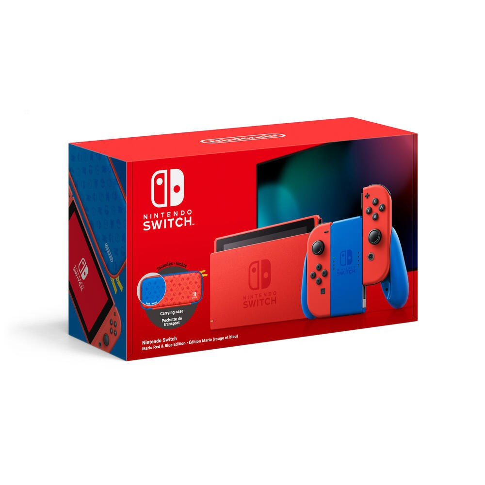 Nintendo Switch Mario Red &amp; Blue Edition