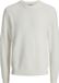 JACK & JONES JJEBRODY KNIT CREW NECK Herren L Baumwolle Cloud Dancer