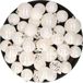 Decoris Shoppartners Bv Kerstversiering kunststof kerstballen parelmoer wit 4-6 cm pakket van 53x stuks