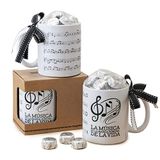 Mopec GB297.2 Muziek Mok in Geschenkdoos Kat 6 Keramische Chocolade