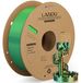 Filament PLA soie, 1,75 mm, 1 kg, tricolore : bleu, vert, orange