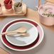 Merkloos Venilia Placemat placemat voor eetkamer afwasbaar polypropyleen, geschikt voor levensmiddelen, Beige, 45 x 30 cm, 4 stuks