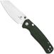 Bestechman Cicada's Wing-TL BMK24-M-2 Satin 10Cr15CoMoV, Green Micarta, couteau de poche