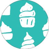 Bonateks Ronde digitaal bedrukte muismat