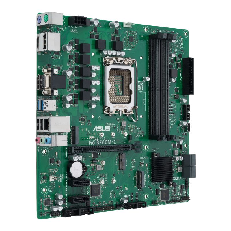 ASUS PRO B760M-CT-CSM - Micro ATX - Intel B760 - LGA 1700