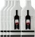 Sac à vin réutilisable sans marque 5 pièces pour voyage, manchon de protection de bouteille de vin pour avion, voiture, croisière, bagage anti-fuite
