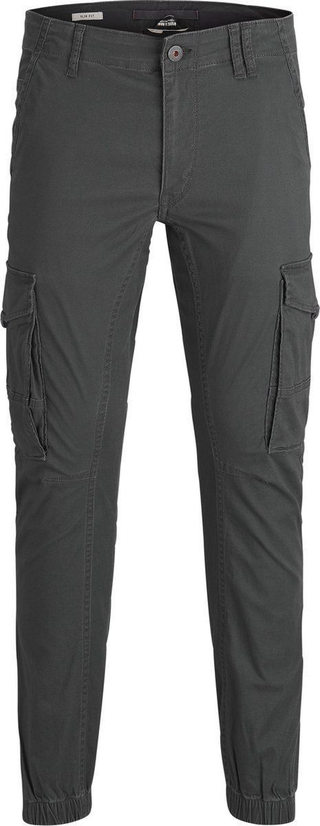 Jack & Jones JJIPAUL JJFLAKE AKM 542 ASPHALT NOOS Heren Broek - Maat W28 x L32