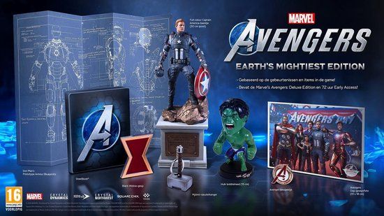 Square Enix Marvel's Avengers - Earth's Mightiest Edition - Collector's Edition - PS4