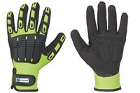 Elysee THL Brandweerhandschoenen met grip Top Grip geel maat 10/XL