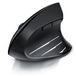 CSL Verticale draadloze muis, 2,4 GHz, ergonomisch ontwerp, 1000-2400 DPI, PC en Mac