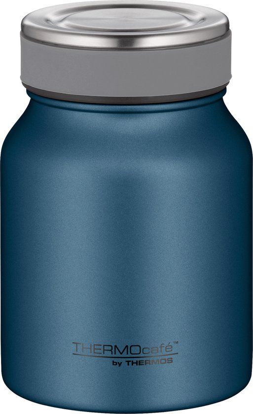 Thermos THERMOcafé by Thermos Voedseldrager - Geïsoleerde Voedselcontainer - 500ml - Night Blue Mat