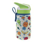 LAKEN 1 x thermosfles AC INOX 0,35 L Summit + F.Neop. LJ-Fruitutitos metaal, meerkleurig, 0,35 l