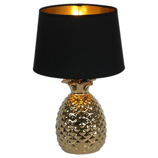 Tafellamp REALITY Pineapple - Goud | E27 | 28 cm