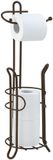 LCUS SunnyPoint toiletrolhouder met reserve, verchroomd, 19,5 cm L x 18 cm B x 60 cm H, brons
