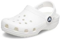 Crocs Classic Clog K Crocs Rubberen klompen, uniseks, voor kinderen, Wit, 33/34 EU