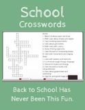 School Crosswords: Back to School Has Never Been This Fun.