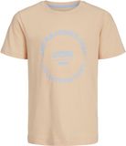 JACK&JONES JJSIMON TEE SS CREW NECK JNR Garçon T-shirt Peach Parfait Coton 128