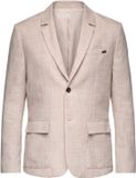 OMBRE Blazer - Regular Fit - Lange Mouw - Knopen Lichtbruin M