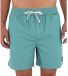 HURLEY Volley Flex Low Tide Maillot de bain Vert, Bleu S Homme