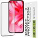 Techsuit Film de protection d'écran pour Google Pixel 9a, Verre Trempé, Full Glue, 111D, Noir