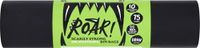 Roar! Vuilniszakken, 75 liter, 10 dubbele trekkoord, ultrasterke zwarte vuilniszakken, 100% gerecycled kunststof, dagelijks gebruik, huishouden, kantoor en keukenafval