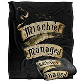 HARRY POTTER Silky Touch superzachte plaid 152 x 127 cm