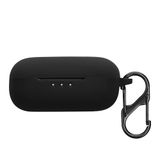 kwmobile cover voor oordopjes case - geschikt voor EarFun Air Pro 4 - Trendy beschermhoes draadloze oordopjes in zwart