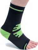 BORT ActiveColor Sport Enkelbrace - Zwart/Groen - Maat S