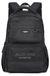Aoking Sac à dos Noir Polyester Fermeture éclair et Poches Multifonctions Black B UNICA 30x13.5x42 cm