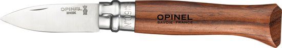 Opinel N°09 Oesterbreekmes - Voor Schelpdieren - Heft van Padouk