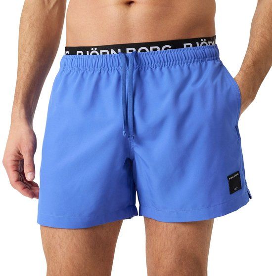 Björn Borg Elastic Zwemshorts Heren - Blauw - Maat XL