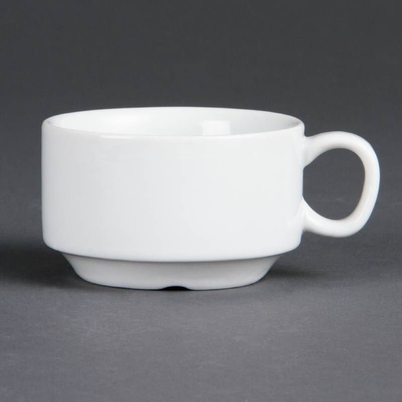 Olympia Witte porselein Espresso koppen 8,5 cl | 12 Stuks