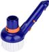 Wan GmbH Brosse d'aspirateur pour piscine - Brosse de nettoyage pour piscine - Nettoyage de piscine - Spécialement pour les coins - 21 x 9 x 9 cm - Bleu