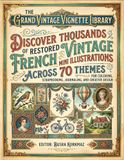 The Grand Vintage Vignette Library. A curated collection of thousands of restored French mini illustrations across 70 themes for coloring, scrapbooking, journaling, and creative design.