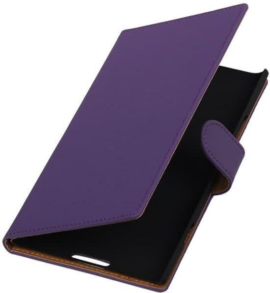 Best Cases Paars Effen Booktype Nokia Lumia 1520 Wallet Cover Hoesje Gratis verzending Gratis retourneren Bescherm uw telefoon