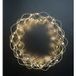 Trend Line LED Lichterkranz Ø 30 cm silber warmweiß