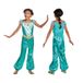 Disguise Disney Prinses Jasmine Kostuum pour Filles, Officieel Aladdin Verkleedpak met Jumpsuit, Arabische Prinses, 7-8 Jaren