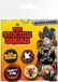 ABYstyle DC COMICS - Badge Pack - Logos