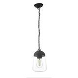 Wonderlamp W-T000056 hanglamp voor buiten, in hoogte verstelbaar, antraciet, gloeilamp E27